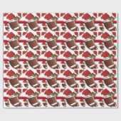 kerstFootball | DIY-tekst Cadeaupapier (Vlak)