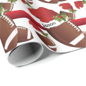 kerstFootball | DIY-tekst Cadeaupapier (Rol Hoek)