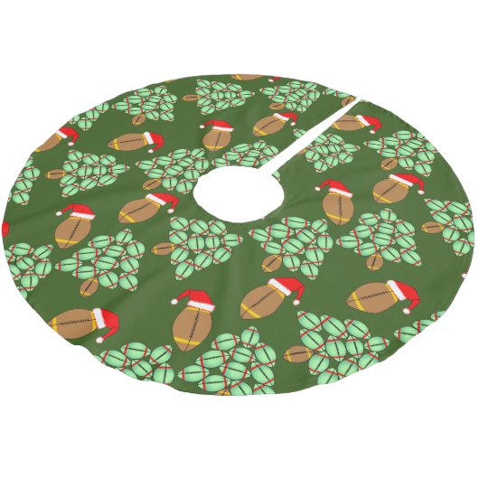 kerstFootball Kerstboom Rok (Gekanteld)