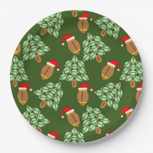 kerstFootball Papieren Bordje