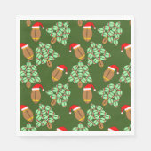 kerstFootball Servet (Voorkant)