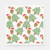 kerstFootball Servet (Voorkant)