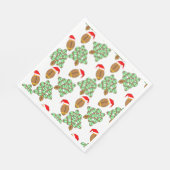 kerstFootball Servet (Hoek)