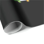 KerstFootball Snowman Kinder Football Kerstmis Cadeaupapier (Rol Hoek)