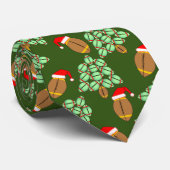 kerstFootball Stropdas (Opgerold)