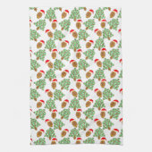 kerstFootball Theedoek (Verticaal)