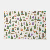 Kerstforrest Deurmat (Voorkant)