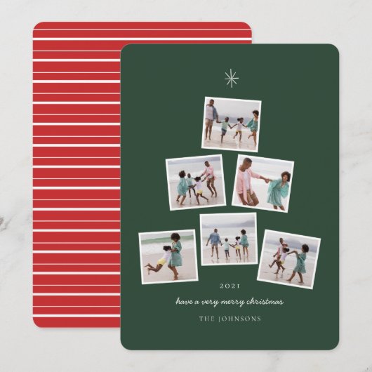 kerstfoto (Voorkant / Achterkant)