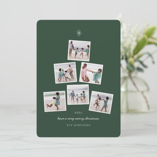 kerstfoto (Staand voorkant)