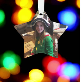 Kerstfoto Accent Personaliseren Ornament