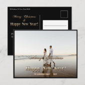 Kerstfoto Algemene vakantie Briefkaart (Voorkant / Achterkant)