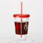 Kerstfoto Baubles Merry Blessing Hope Acryl Drinkbeker (Rechts)