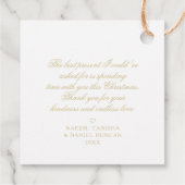  kerstfoto bedankjes labels (Achterkant)