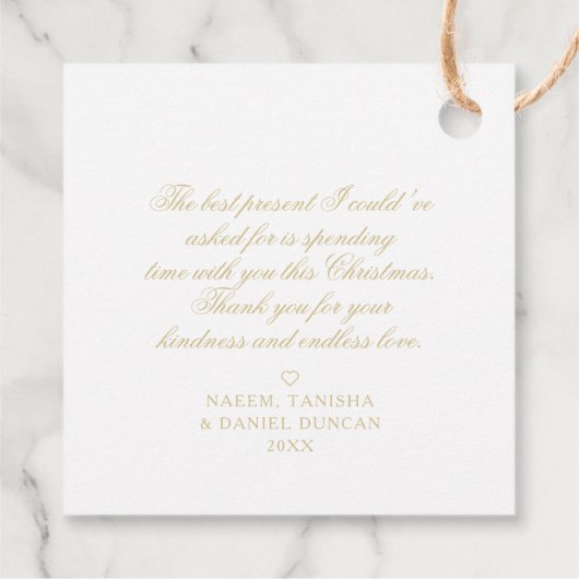  kerstfoto bedankjes labels (Achterkant)