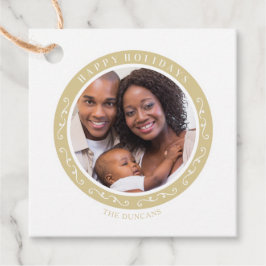  kerstfoto bedankjes labels