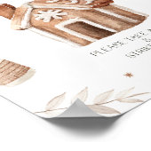 Kerstfoto Booth Tafelteken Poster (Hoek)