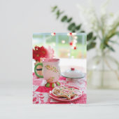 kerstfoto briefkaart (Staand voorkant)