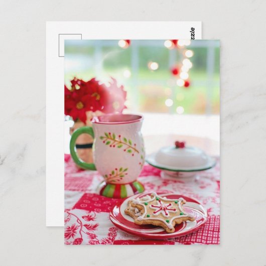 kerstfoto briefkaart (Voorkant / Achterkant)