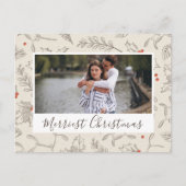 kerstfoto briefkaart (Voorkant)