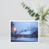 Kerstfoto briefkaart - Gepersonaliseerd (Staand voorkant)