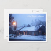 Kerstfoto briefkaart - Gepersonaliseerd (Voorkant / Achterkant)