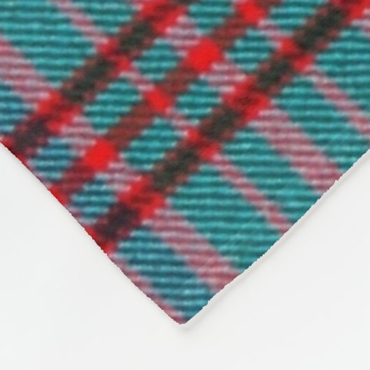 KERSTFOTO CADO - Anderson Tartan Collage Fleece Deken (Hoek)