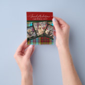 KERSTFOTO CADO - Anderson Tartan Collage Flyer (Hand)