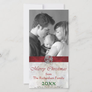 Kerstfoto Celtic Knot Triskelion Holiday Feestdagenkaart