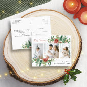 kerstfoto-collage feestdagenkaart