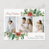 kerstfoto-collage feestdagenkaart (Voorkant)