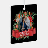 KERSTFOTO DECORATIES | Verloofd BLACK Robin (Voorkant Rechts)