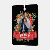 KERSTFOTO DECORATIES | Verloofd BLACK Robin (Voorkant links)