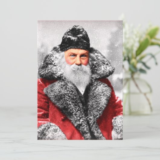  kerstfoto feestdagenkaart (Staand voorkant)