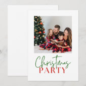  kerstfoto feestdagenkaart (Voorkant / Achterkant)