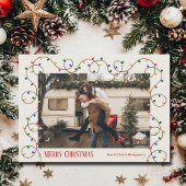 kerstfoto feestdagenkaart