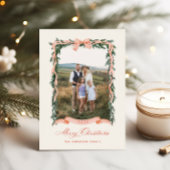 kerstfoto feestdagenkaart