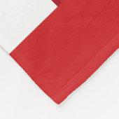 kerstfoto Fleece Blanket (Hoek)