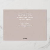 Kerstfoto Folie Feestdagenkaart (Achterkant)