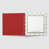 Kerstfoto Gastboek Waterverf Tree Gastenboek (Volledig)