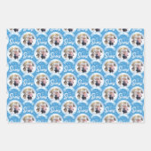 kerstfoto inpakpapier vel (Voorkant 3)