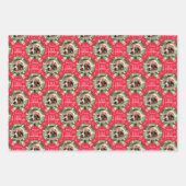 kerstfoto inpakpapier vel (Voorkant 2)