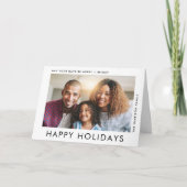  kerstfoto kaart (Voorkant)