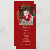 kerstfoto-Kaart (Voorkant / Achterkant)