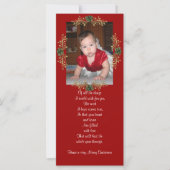 kerstfoto-Kaart (Voorkant)