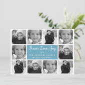 kerstfoto-Kaart | FEESTDAGEN Feestdagenkaart (Staand voorkant)