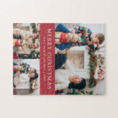 Kerstfoto Legpuzzel (Horizontaal)