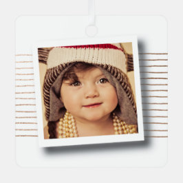 Kerstfoto Lijst DIY Sjabloon Metalen Ornament