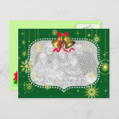 kerstfoto-Lijst Feestdagenkaart (Voorkant / Achterkant)