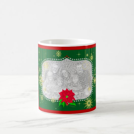 kerstfoto-Lijst Koffiemok (Center)