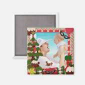 kerstfoto-Lijst Magneet (Voorkant / Achterkant)